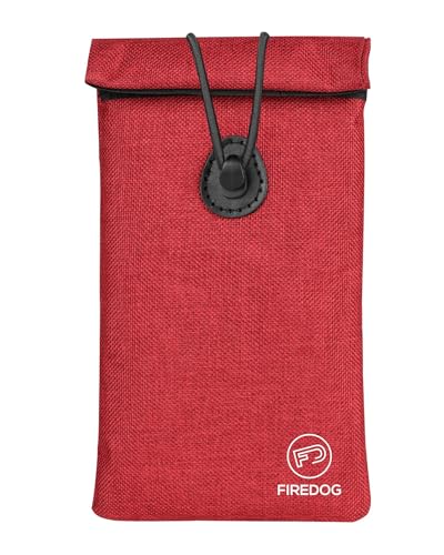 FIREDOG Faraday - Custodia per chiavi dell'auto e telefono cellulare, custodia per blocco del segnale delle chiavi, protezione antifurto per auto, protezione per telefono cellulare, WiFi, GSM, LTE,