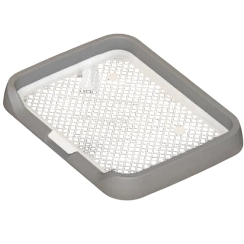 Bac à litière pour chien robuste et support de coussin chiot