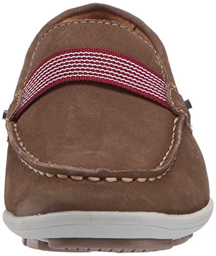 Driver Club USA Unisex-Child Boys/Girls Leather Luxury Fashion Driving Loafer with Grow Grain Detail2