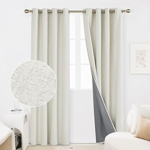 Deconovo Thermal Insulated Blackout Curtains Cover