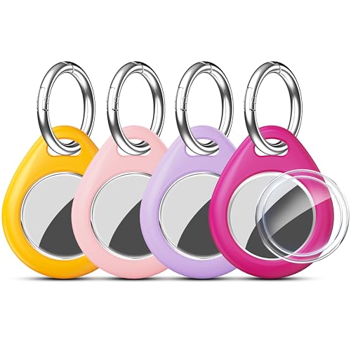 Pochette AirTag antichoc souple pour bagages et clés de voiture