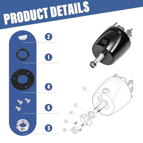 Kit HP6032 para Seastar HH5271 y Baystar HH4514 retén de dirección 4