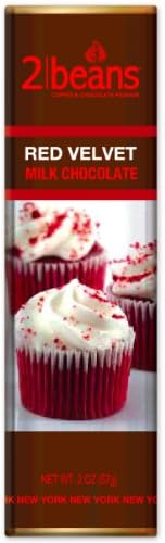 2beans Red Velvet Milk Chocolate Bar