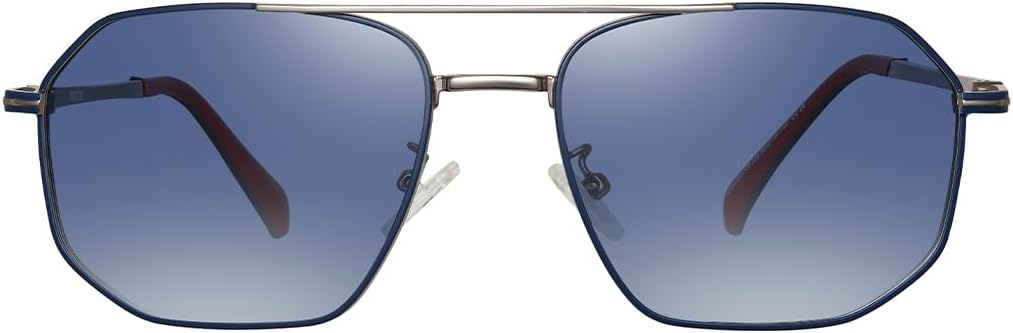 Sunglasses Athens for Women and Men - Lightweight Metal Frame, Polarized TAC Lenses, 100% UV Protection