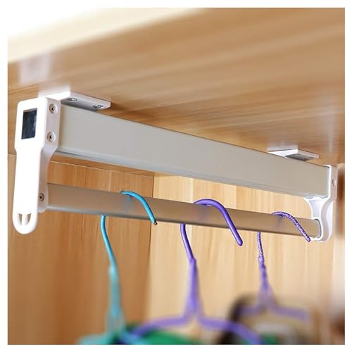 Capacité parfaite de 25 kg pour cette tringle extensible au design robuste de 40 cm - 2