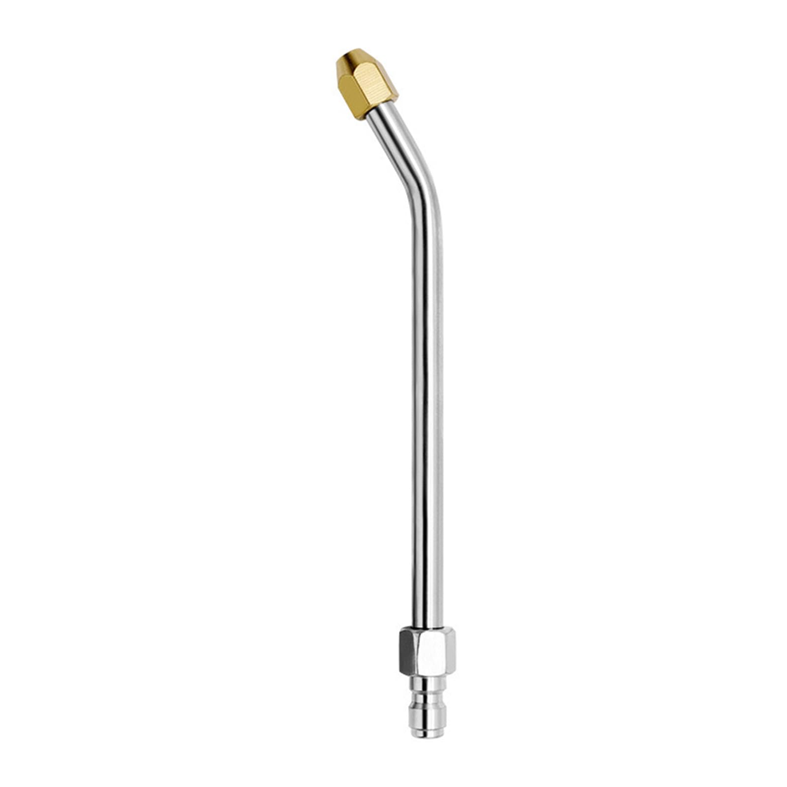 Msioytog 25 Degrees Extension Rod Car Washer Metal Rod Lances For Pressure Washer Cleaner Tool 1/4 ' ' Quick Connect Easy To Use Car
