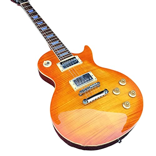 AMINIY Guitare électrique Culture Acoustique en Acier en Acier de Taille complète Maple Touche Jazz H Fermé Pickup… - Les Beatles, Paul McCartney, John Lennon, RIngo Starr, George Harrison AMINIY Guitare électrique Culture Acoustique en Acier en Acier de Taille complète Maple Touche Jazz H Fermé Pickup…