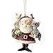 Enesco Rudolph The Red Nosed Reindeer by Jim Shore Santa with Woodland Animals Hanging Ornament, 3.6", Multicolor