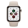 Apple Watch Series 5 Cellular + Gps, 44 mm, Aço Inoxidável Dourado, Pulseira Esportiva Cinza e Fecho Clássico - Mwwh2bz/a 12 41BnOF2LL7L. SS100