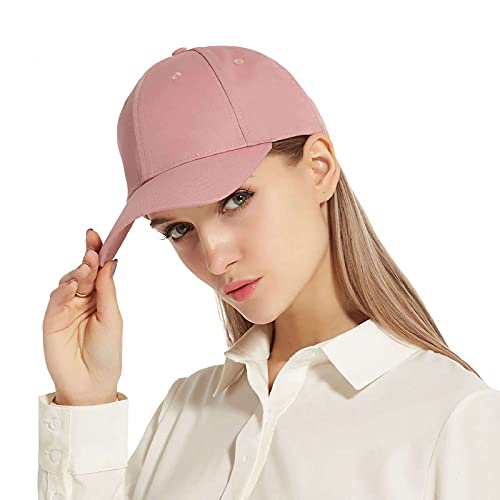Preisvergleich Produktbild RWHXN Anti Elektromagnetische Strahlungskappe, EMF Abschirmmütze 5G, 4G, WiFi, Handy, Computer, TV Silberfaser Schutzhülle Unisex Hut-Unisex-Pink