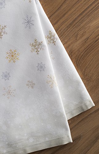 Maison D' Hermine Napkins 20"X20" 100% Cotton Decorative Table Cloth Napkin For Gifts, Kitchen, Party, Wedding, Restaurant & Camping, Deer In The Woods - Thanksgiving/Christmas (Set Of 4) #TOP7