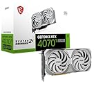 MSI Gaming RTX 4070 Ti Super 16G Ventus 2X White OC Scheda grafica (NVIDIA RTX 4070 Ti Super, 256 bit, Boost Clock: 2655 MHz, 16 GB GDRR6X 21 Gbps, HDMI/DP, architettura Ada Lovelace)