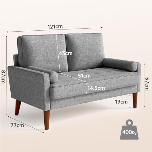 Lista de Love Seat Gris los 5 más buscados. 2 Imagen adicional