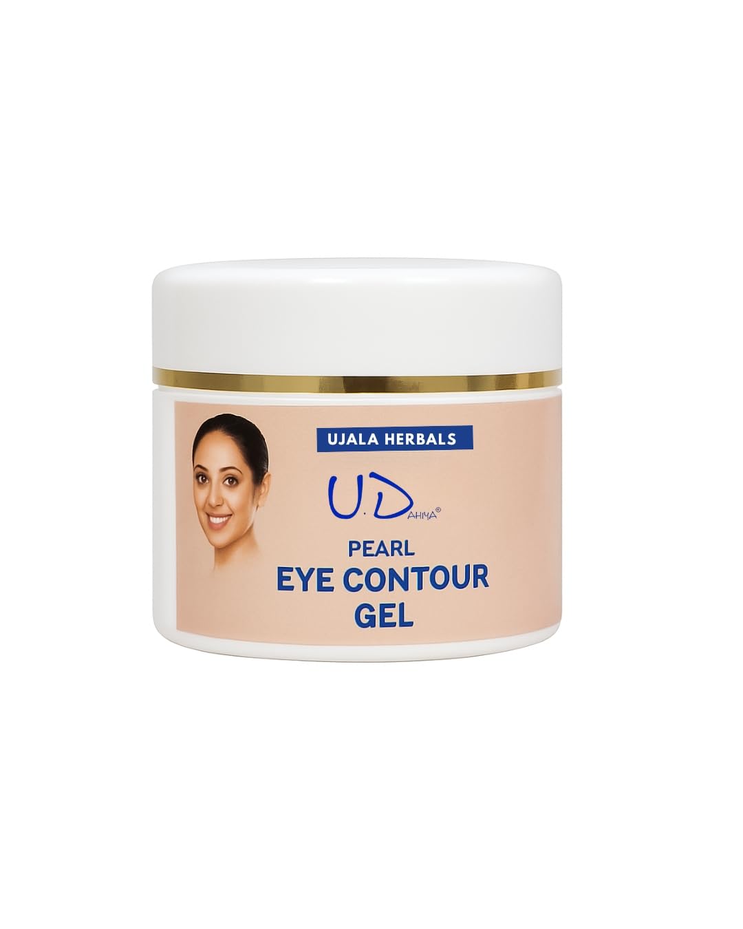 U.Dahiya Pearl Eye Contour Gel, Under Eye Cream, 50g-image-6