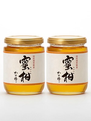 Amazon | はちみつ 専門店【かの蜂】 国産 みかん 蜂蜜 300g×2本 完熟
