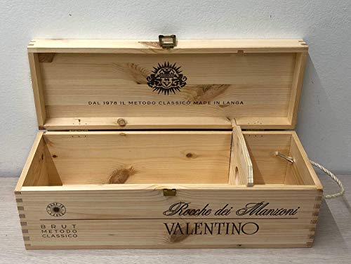 Cassetta Legno VUOTA Valentino Rocche Dei Manzoni Brut Metodo Classico