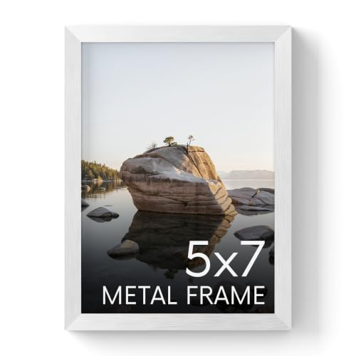 HAUS AND HUES Standalone White Aluminum Frame Set of 1-5x7