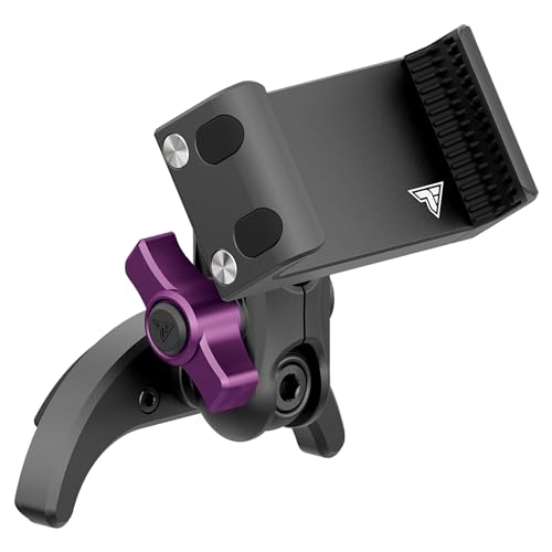 Tackform LINK Vent Phone Mount Compatible with 2016-2023 Toyota Tacoma and 2014-2021 Toyota Tundra | Aluminum | Zero Slip, Anti-Scratch | Universal Holder Compatible with iPhone, Galaxy, More | Purple