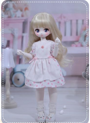 BJD球体関節人形 1/6サイズ セール中！ Amazon | Meeler BJDドール フルセット1/6 球体関節人形 女の子 27cm