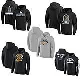 [SJZWBRC] 野球 パーカー 大谷翔平 山本由伸 佐々木朗希 2025年 優勝記念 優勝パレード 秋冬用 純綿 日常服 大人用 子供用 記念長袖 暖かい 柔らか フード付き ファッション 日常服 (M,子供用,B)