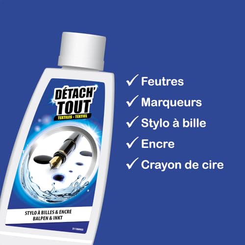 Quitamanchas bolígrafo y tinta, 100 ml