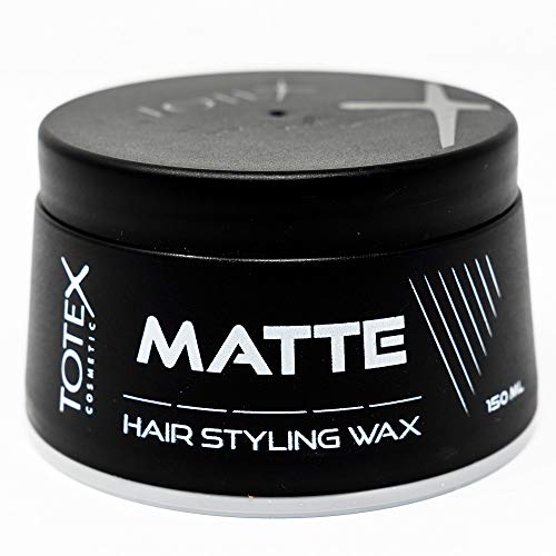 Totex MATTE Hair Wax I Cire coiffante mate I Cire capillaire parfumée aux fruits multiples I Aspect cheveux naturels mat I contrôle maximal I 150ml