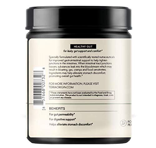 Healthy Gut Matcha Green Tea | 30-Servings With L-Glutamine, Zinc, Glucosamine, Slippery Elm Bark And More! #TOP2