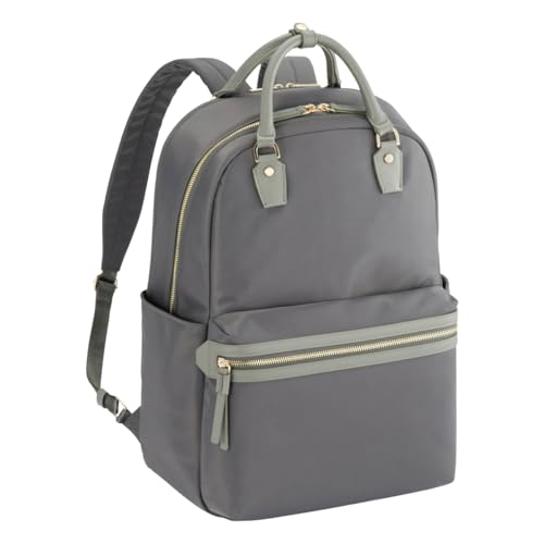 [エースジーン] リュック B4 ビジネスバッグ ビジネスリュック リュックサック バックパック デイパック 15.6インチ 大容量 レディース 68522 ラポルテム テレワーク 通勤 通学 ビジネス オフィス 会社 学校 【09】 グレー