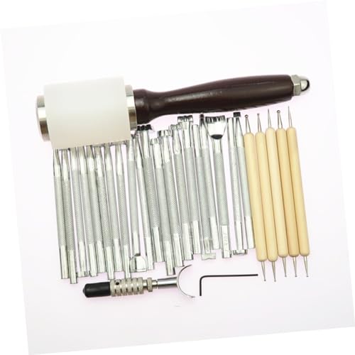 Hohopeti Kit De Costura De Couro Kit De Fabricação De Couro Kit De Couro Ferramentas De Trabalho De