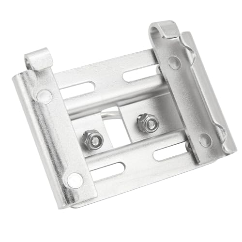 FUZHUI Marine Grade Stainless Steel Rail Mount Anchor Bracket - 35lb Capacity Vertical Anchor Holder for Boats, Ships, and Yachts (Large 8585SE2L 1in to 1?1/4in Rails)