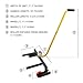 biosplot Adjustable Wheel Dolly, Heavy Duty Rolling Truck Tire Dolly, 440 LBS Tire Lifting Tool, Moving Tool Cart Wheel Lift for Automotive Repair Shops, Garages, and Tire Retail Outlets