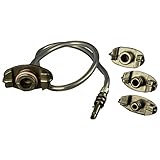 Jensen Global JG30A-X6 30-50 cc 6 ft. Black Barbed X-Series Syringe Adapter