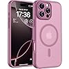 TOCOL Magnetic for iPhone 16 Pro Case, Upgraded Full Camera Protection, Compatible with Magsafe, Drop Protection, Translucent Matte Back for iPhone 16 Pro 6.3 inch (Lilac Purple)