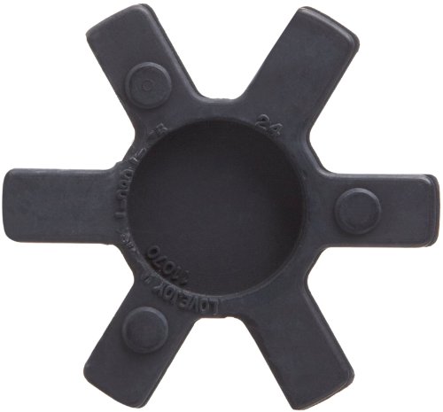 Lovejoy 11070 Size L-AL 090-095 Solid Type Jaw Coupling Elastomer Spider, SOX/NBR Rubber, 2.12