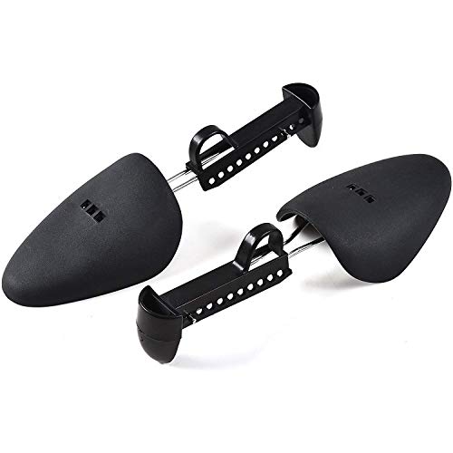 Baalaa 10 Paires de Arbre à Chaussures en Plastique Pratique Chaussure Brancard Noir – vue 3