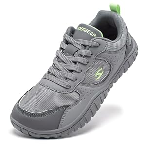 HOBIBEAR Womens Mens Barefoot Shoes | Wide Toe Box | Comfortable Trail Running Sneaker