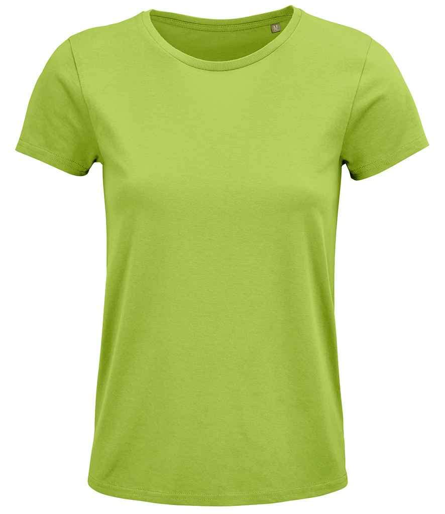 COOZO Ladies Crusader Organic T-Shirt - Apple Green - L