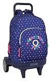 BENETTON DROP - Mochila Grande con Ruedas, Compact Evolución, Extraíble, Ideal para Niños de Diferentes Edades, Cómoda y Versátil, Calidad y Resistencia, 33x22x45 cm