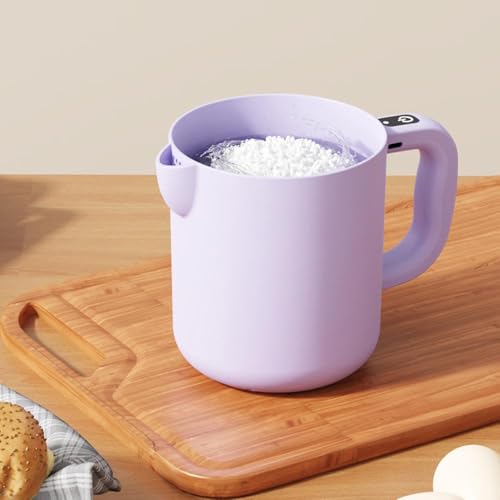 2-in-1 Multi-Function Electric Egg Churn, Cordless Handheld Mixer & Strainer,