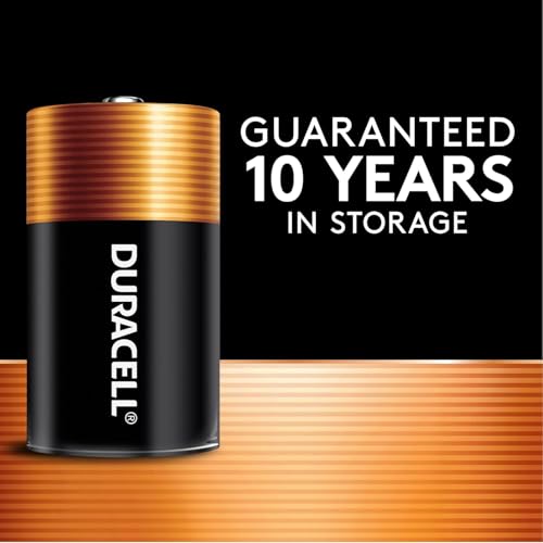 Image of DURACELL Coppertop D Batteries, D Battery with Long-Lasting Power, All-Purpose Alkaline D Battery for Household, Office Devices and Business!