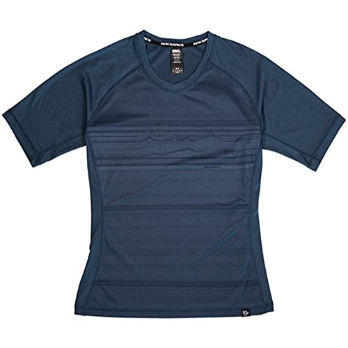 Race Face Girls MTB-Jersey Kurzarm Nimby Blau Gr. S