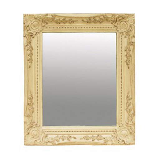 SPICE OF LIFE 鏡 額縁 アンティークスタイルミラー ANCIENT アイボリー Sサイズ 28×33.5cm SQM801SIV