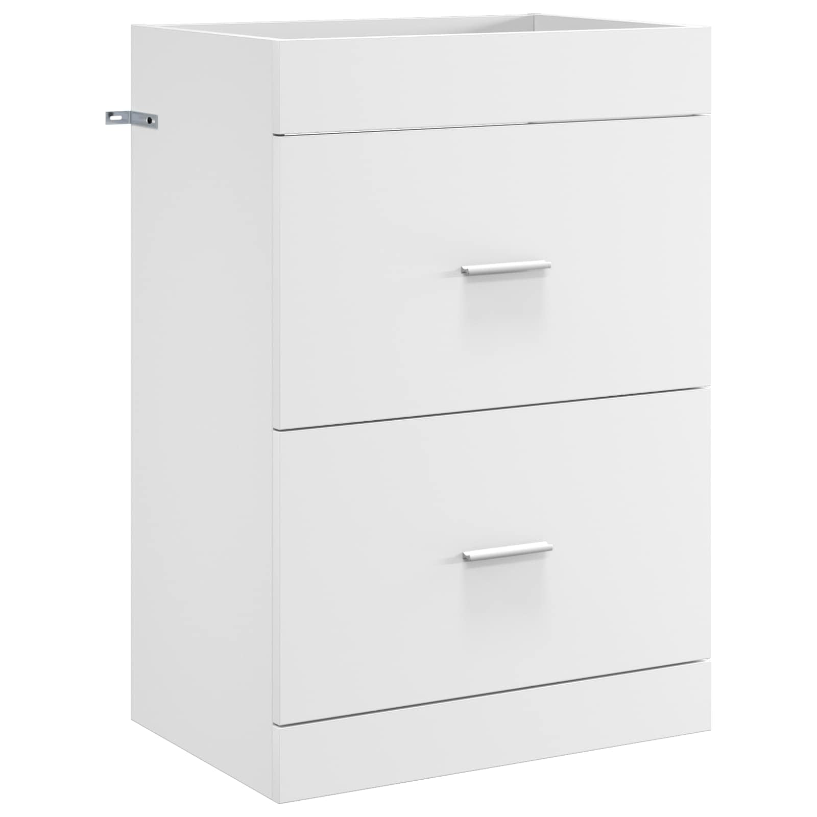 Mobiletto Bagno Sotto Lavabo Bianco 56 x 37,5 x 81 cm