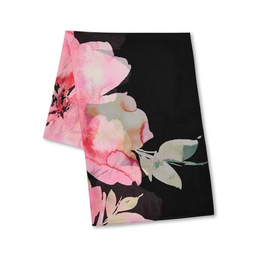 Calvin Klein Womens Lightweight Pattern Chambray Scarf4