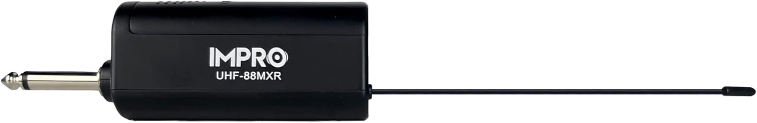 ImPro UHF-88MXR Micrófonos inalámbricos UHF profesionales con Echo (dorado)