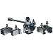 Phase II 251-100 100ST 6 Pc Piston Q/C Tool Post Set-Lathe Swing 9"-12"
