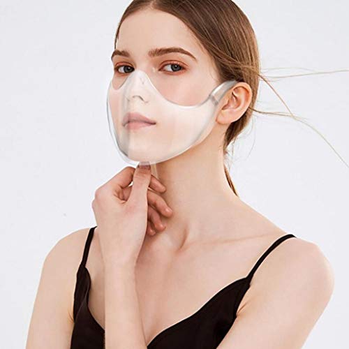 Serenable Máscara Facial Durável 3x Proteção Facial Combinada Máscara de Proteção de Plástico Viseir