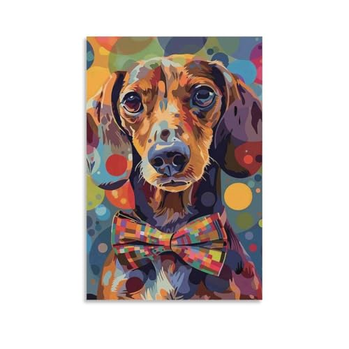 Diamond painting chien coloré pour exprimer votre passion des animaux