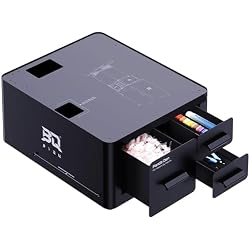 BIQU Panda Den Suitable for Bambu-Lab P1P/P1S/X1C/X1E/A1/A1 Mini 3D Printer | Filament Waste Collection + Dual-Drawer Tool Organizer