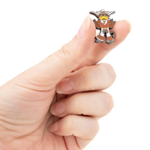 Image of Desert Cactus UT Austin Longhorns Magnetic Metal Lapel Pin (G) | Officially Licensed University of Texas Austin Enamel Finish Lapel Pin Formal Wear Bag and Hat Jewelry Tie Track Brooch Pin